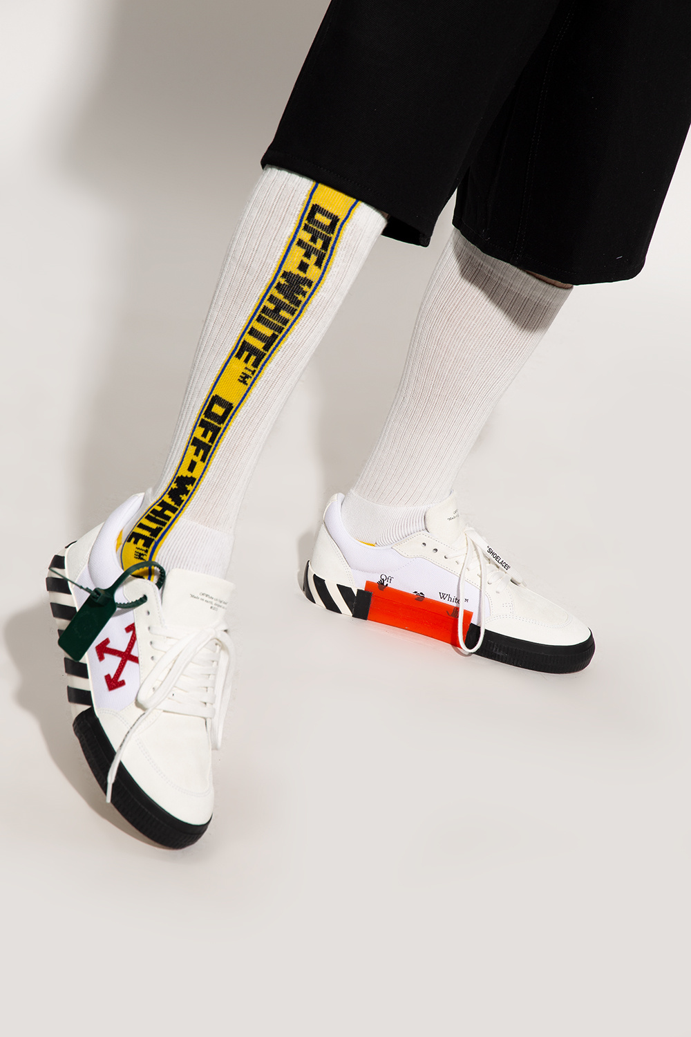 White - Kim Kardashian Sports the Clear-Shoe Trend Again